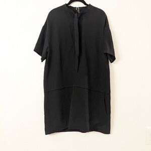 Black Short Sleeve Dress